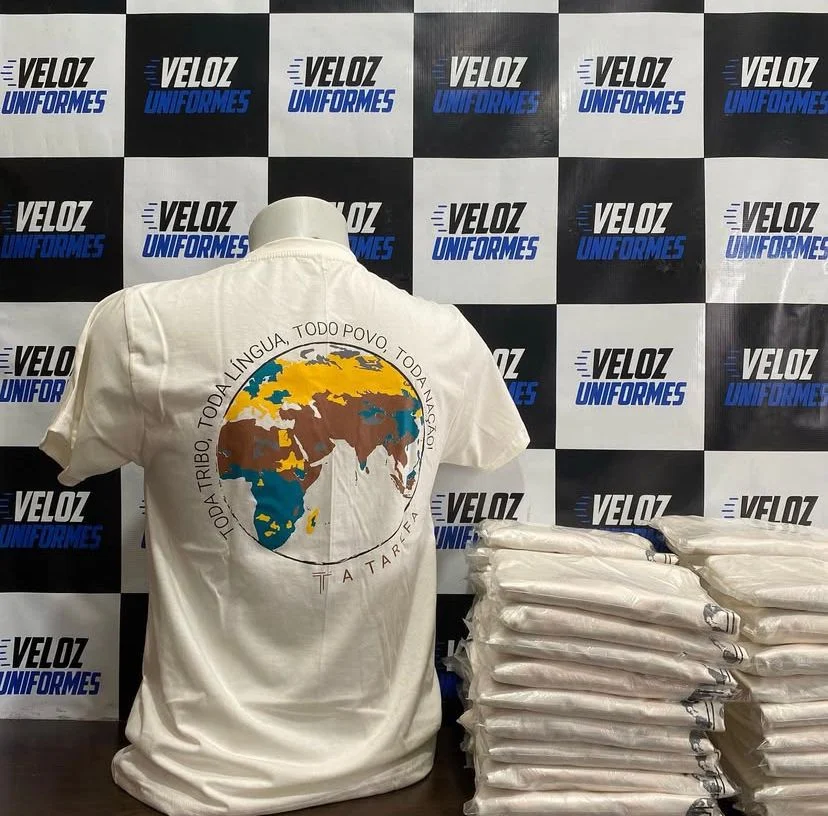 Lote mínimo de camisetas personalizadas