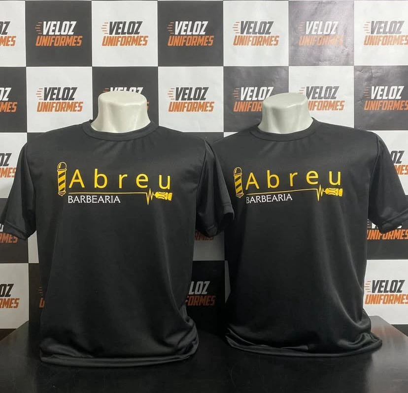 Camiseta para barbearia personalizada