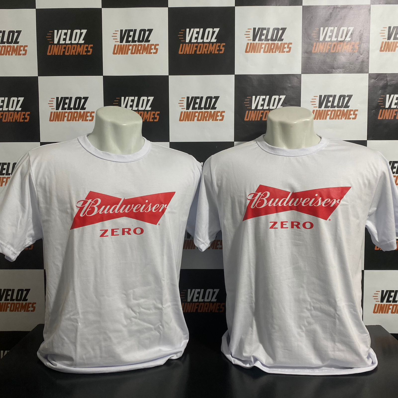 Camiseta Budweiser Zero — variação de evento