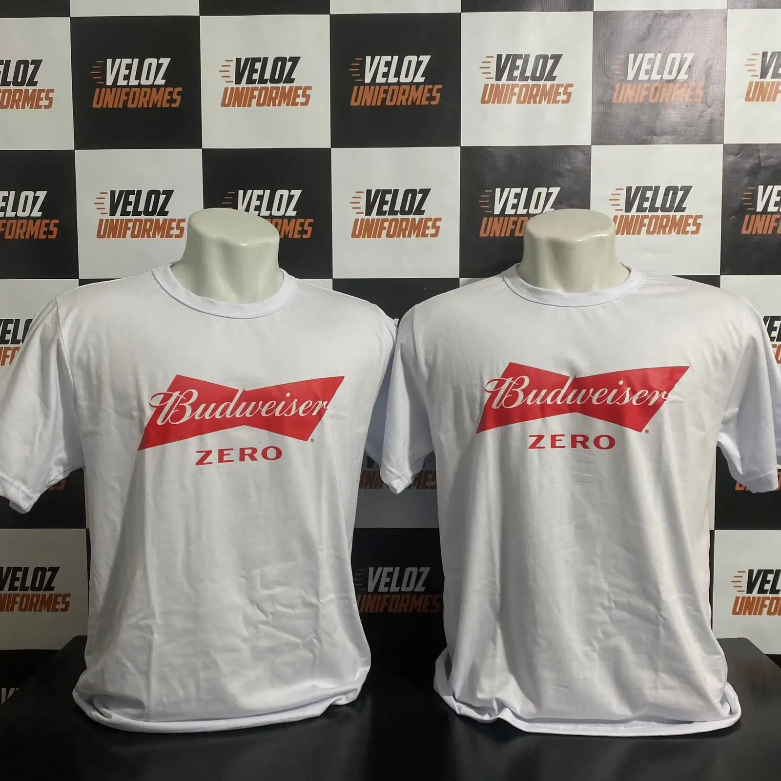 Camiseta Budweiser Zero — variação de evento