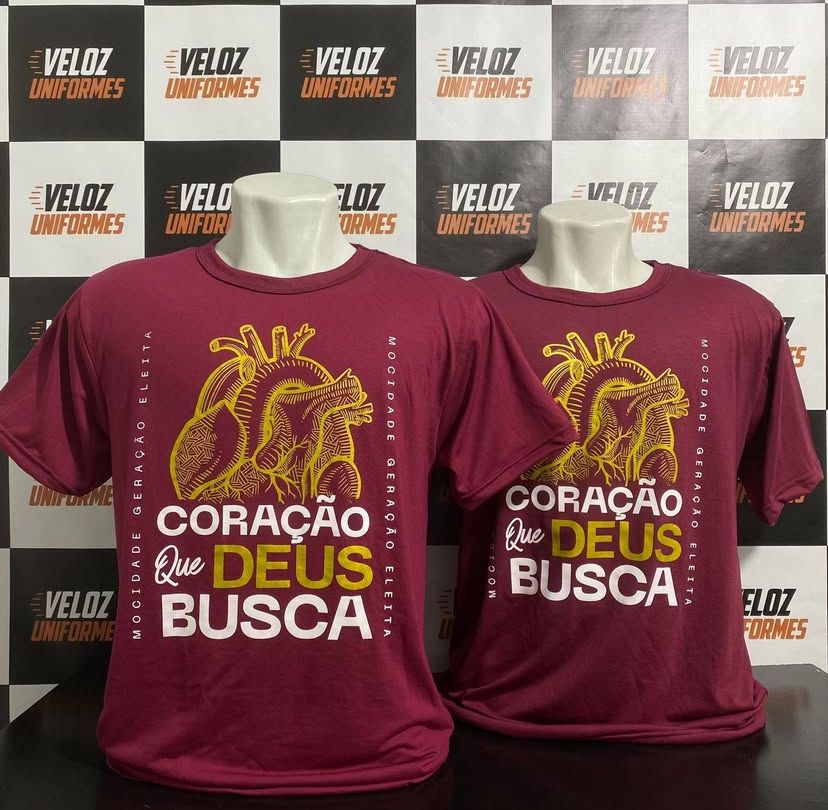 Camiseta para ministério e retiro de jovens