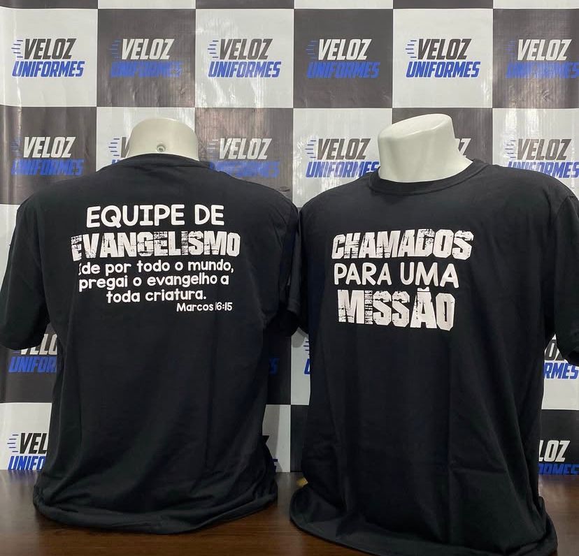 Camiseta Equipe de Evangelismo
