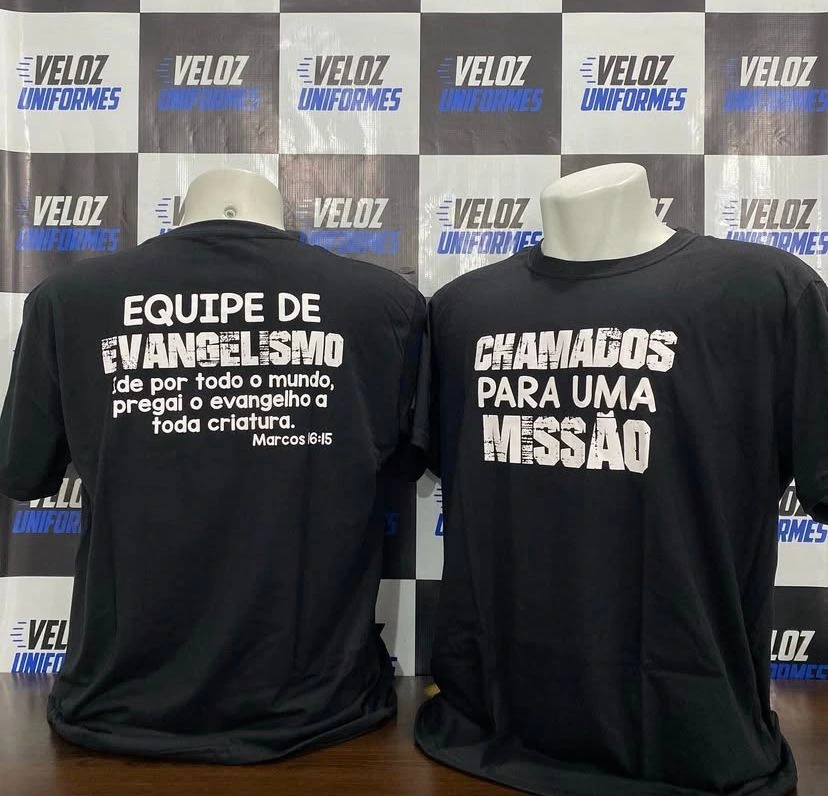 Camiseta Equipe de Evangelismo