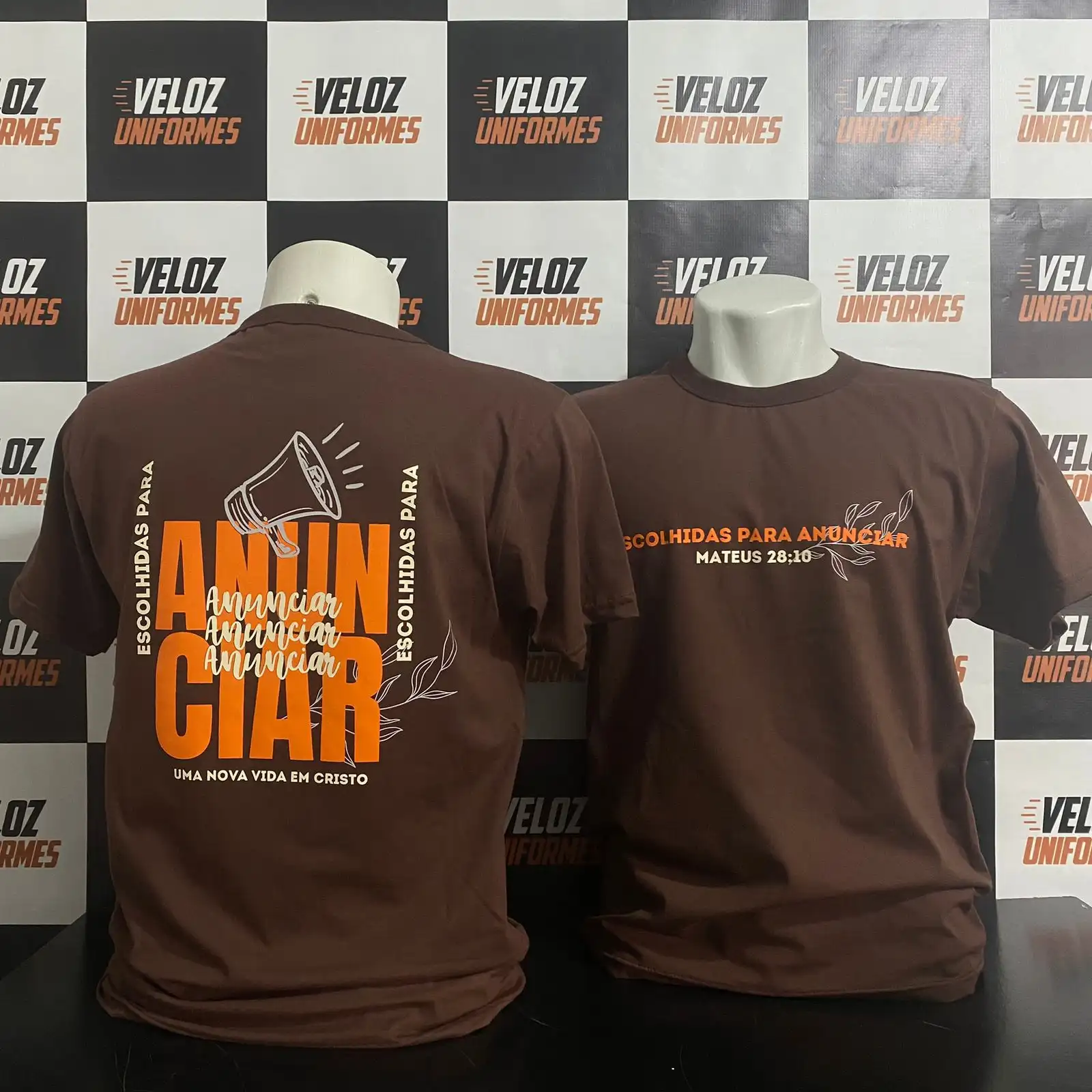 Camiseta Escolhidas para Anunciar — ministério feminino