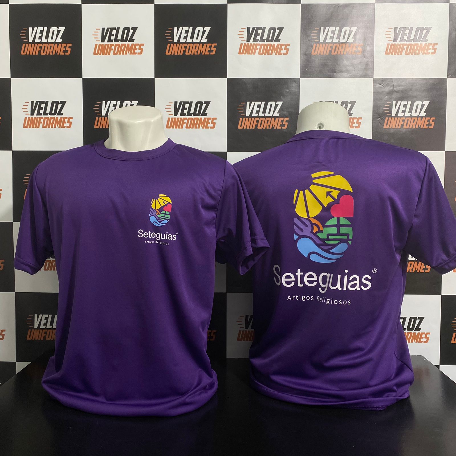 Camiseta personalizada com DTF — resultado final