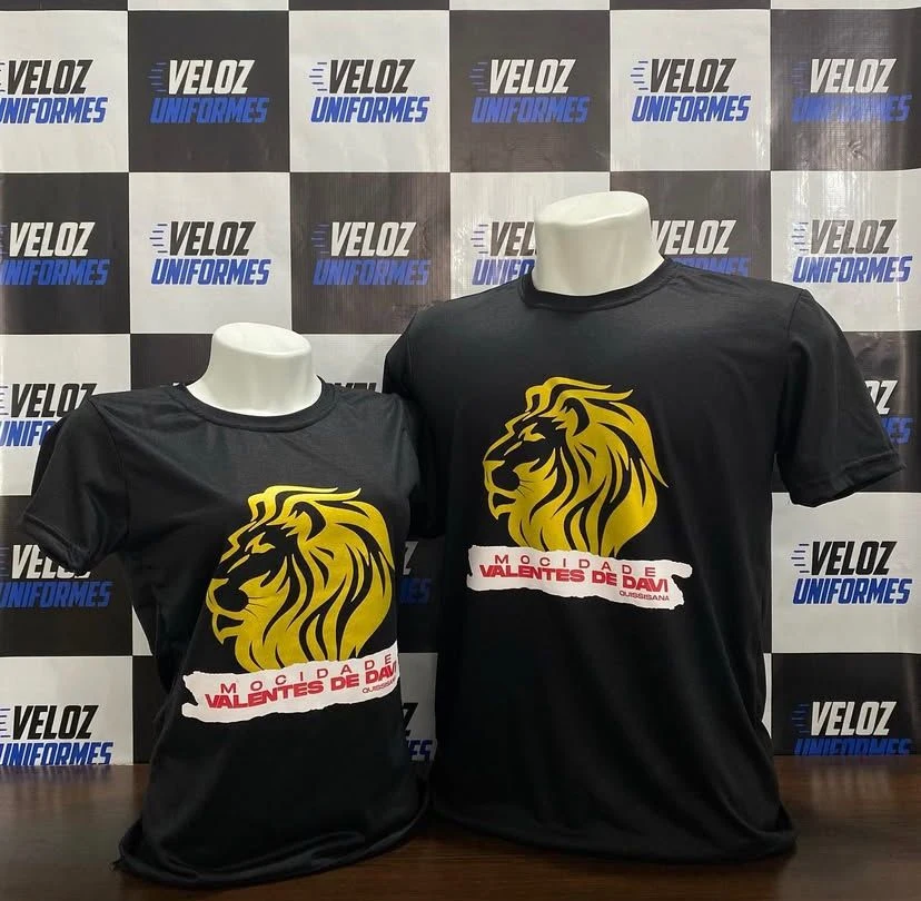 Camiseta Valentes de Davi — ministério personalizado