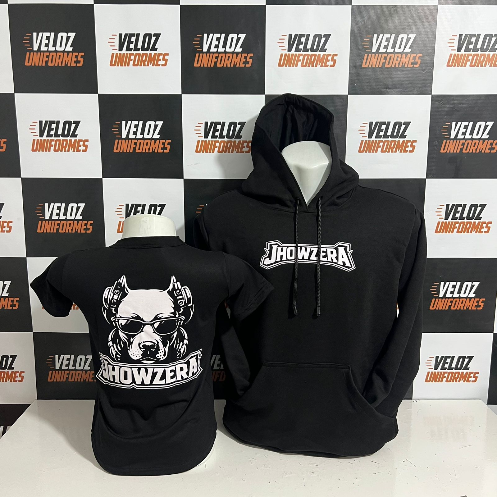 Moletom personalizado preto