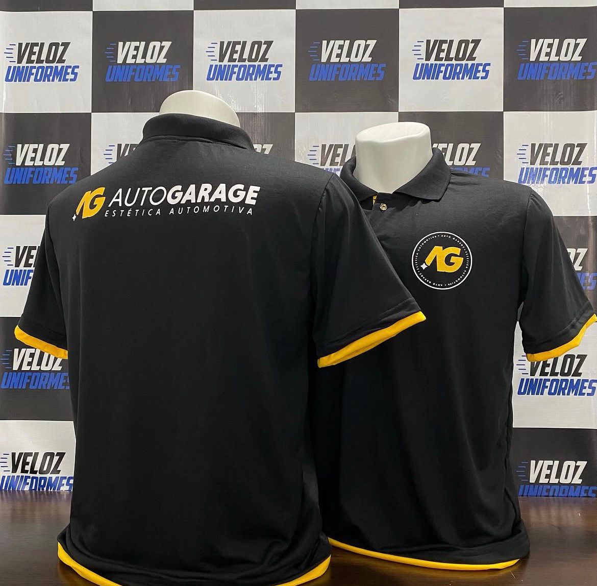 Polo personalizada — Auto Garage