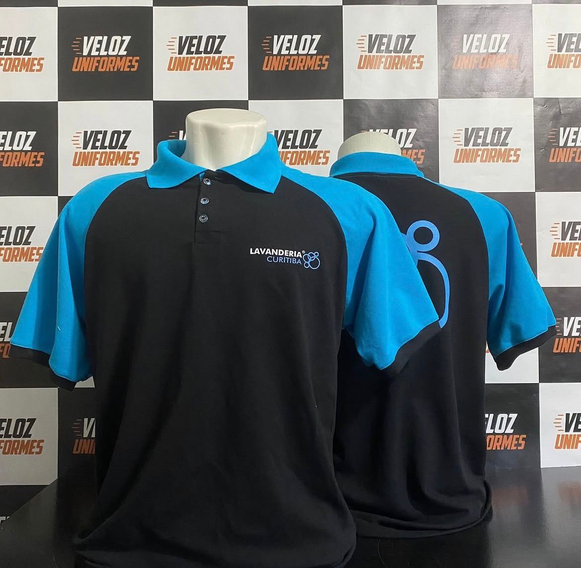 Polo personalizada — serviço de lavanderia