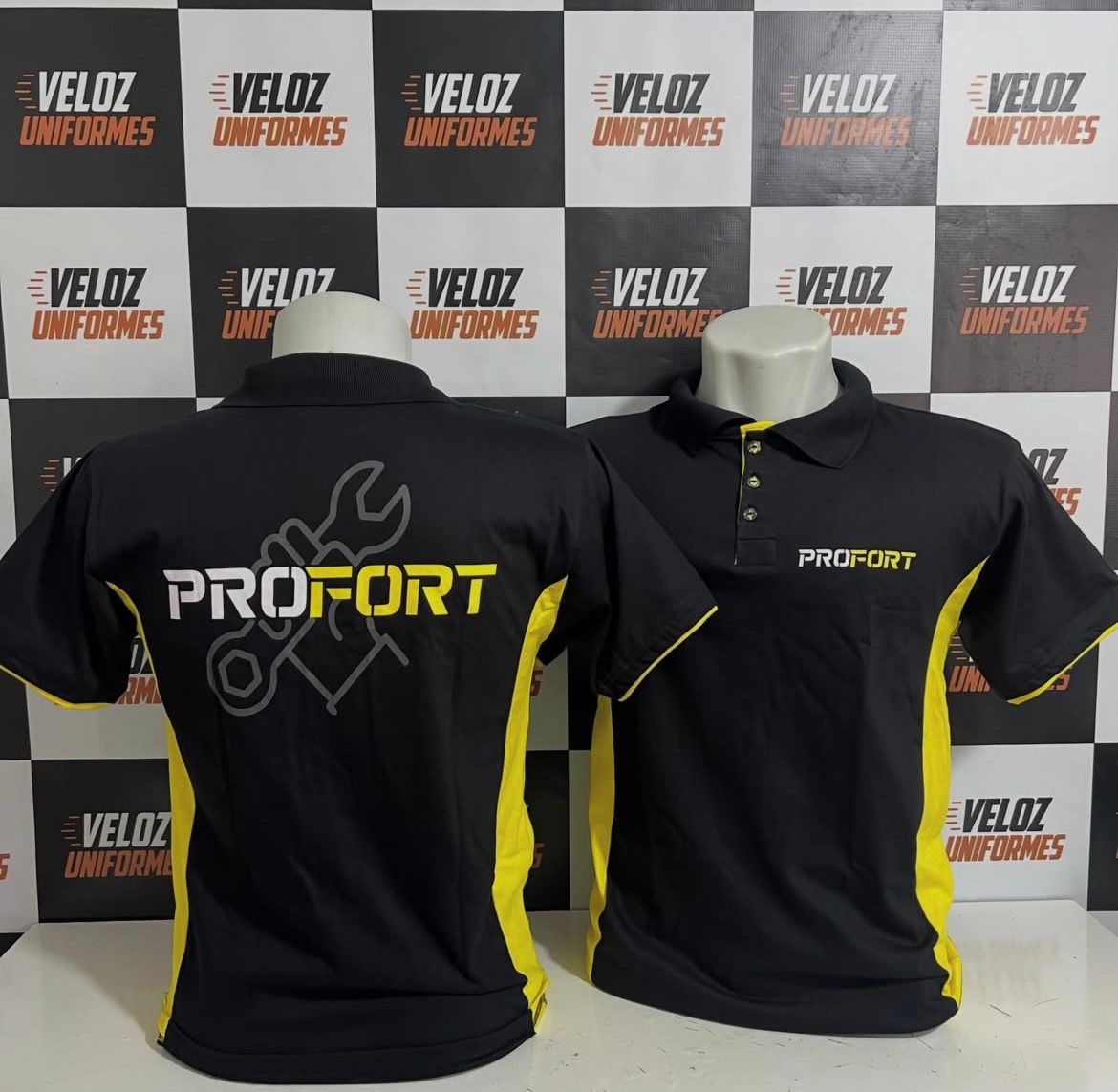 Polo personalizada — empresa de segurança