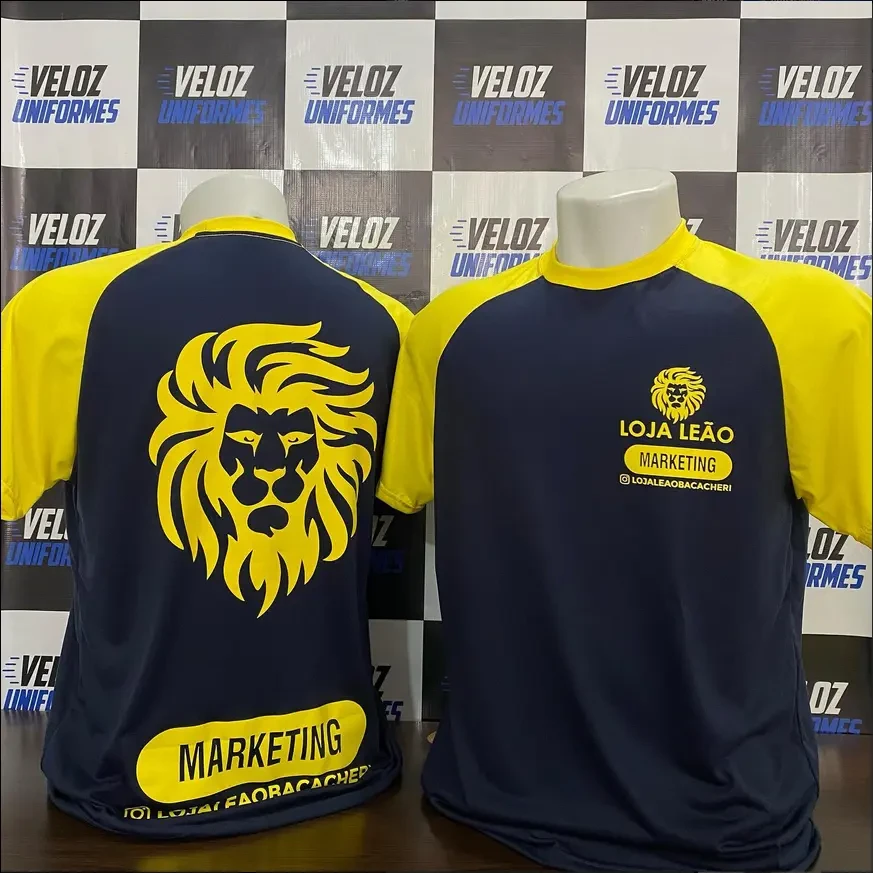 Uniforme personalizado entregue pela Veloz Uniformes